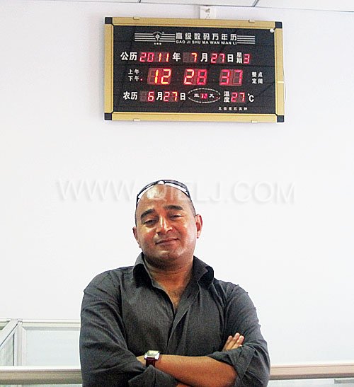 2011年7月25日，外國(guó)友人參觀考察我公司！明經(jīng)理等接待并陪同參觀！(圖3)